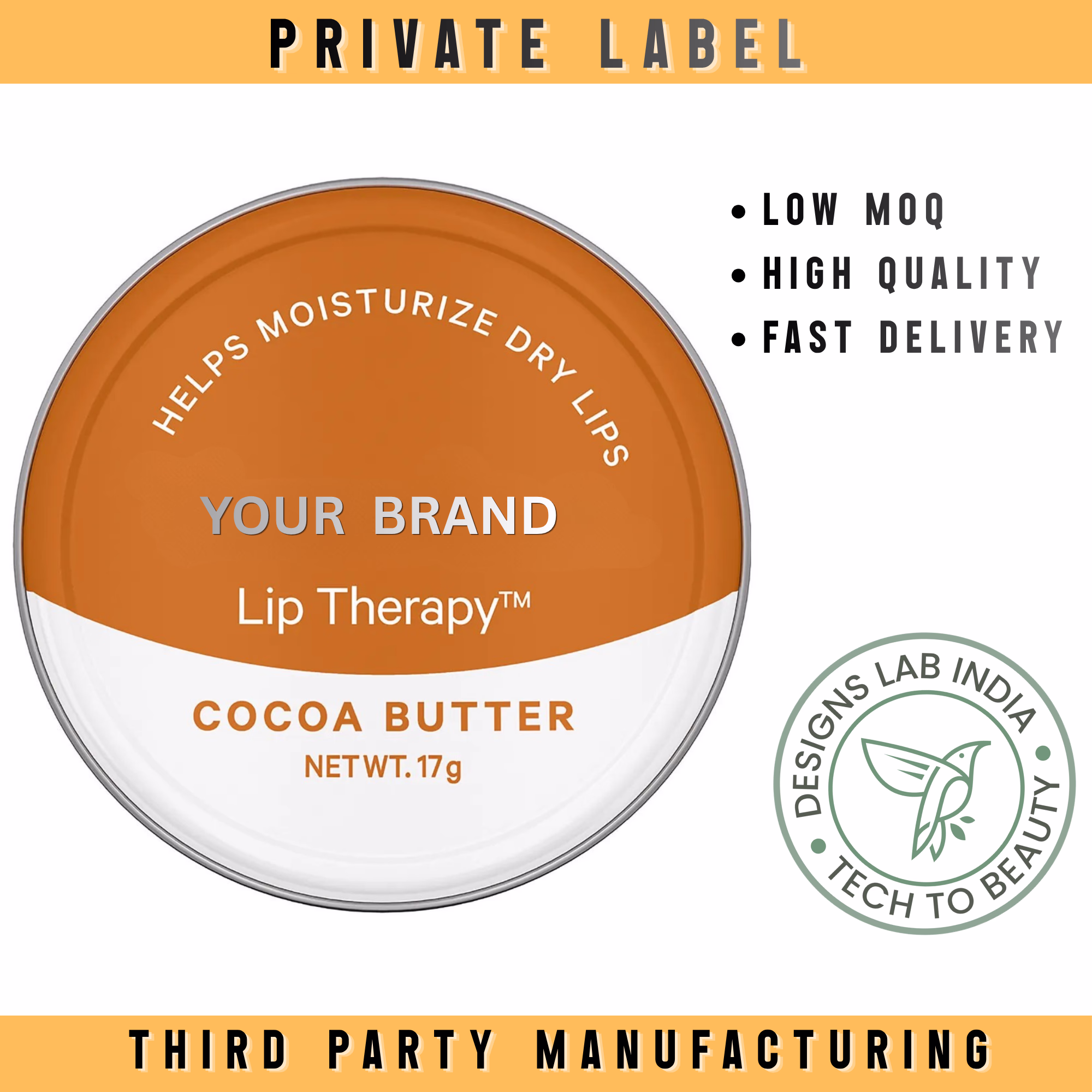 Cocoa Butter Lip Balm